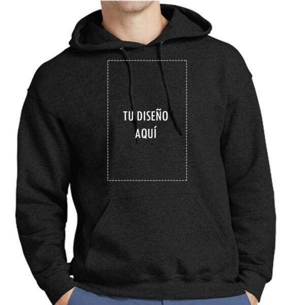 Polerón unisex personalizado con logo delantero