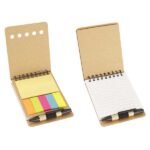 Memo Set Ecológico con Bolígrafo y Notas – N64