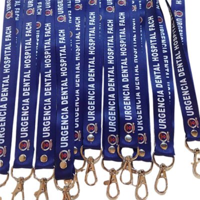 Lanyards con mosquetón personalizable