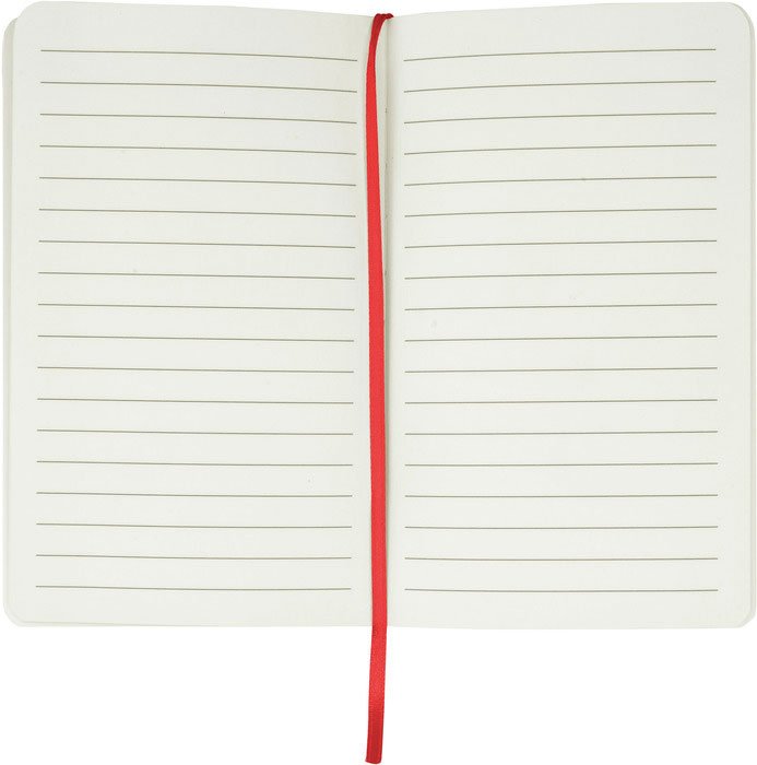 Libreta pequeña blanca personalizable – T524 (tamaño A6)