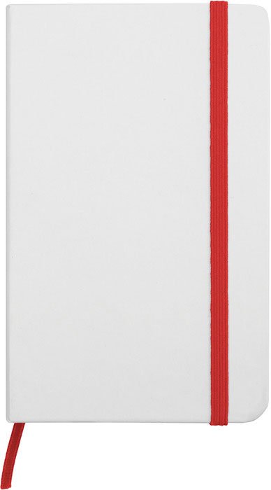 Libreta pequeña blanca personalizable – T524 (tamaño A6)