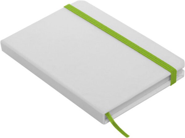 Libreta pequeña blanca personalizable – T524 (tamaño A6)