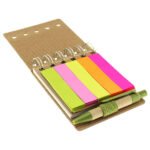 Memo Set Ecológico con Bolígrafo Personalizado – Modelo N12