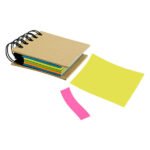 Memo Box Ecológico con Notas Adhesivas – Modelo Espiral
