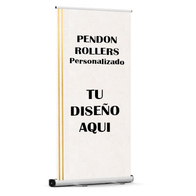Pendón Roller 80x200 cm Personalizado – Publicidad Portátil de Alto Impacto