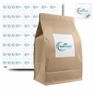 Stickers Cuadrado por Metro Personalizado